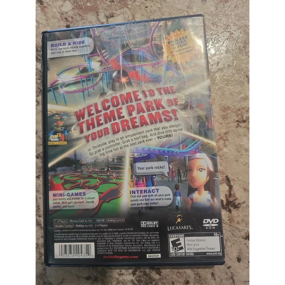 N/A thrillville simulation